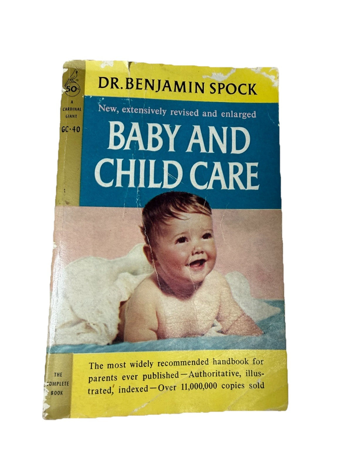 Baby and Child Care Dr Benjamin Spock 1959 Vintage Paperback