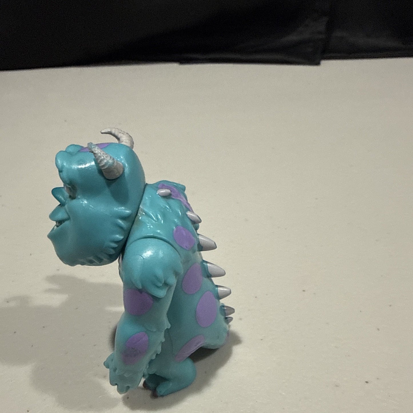 Disney Pixar Monsters Inc Sully Mini Figure 3 Inch, Blue Vinyl, Preowned