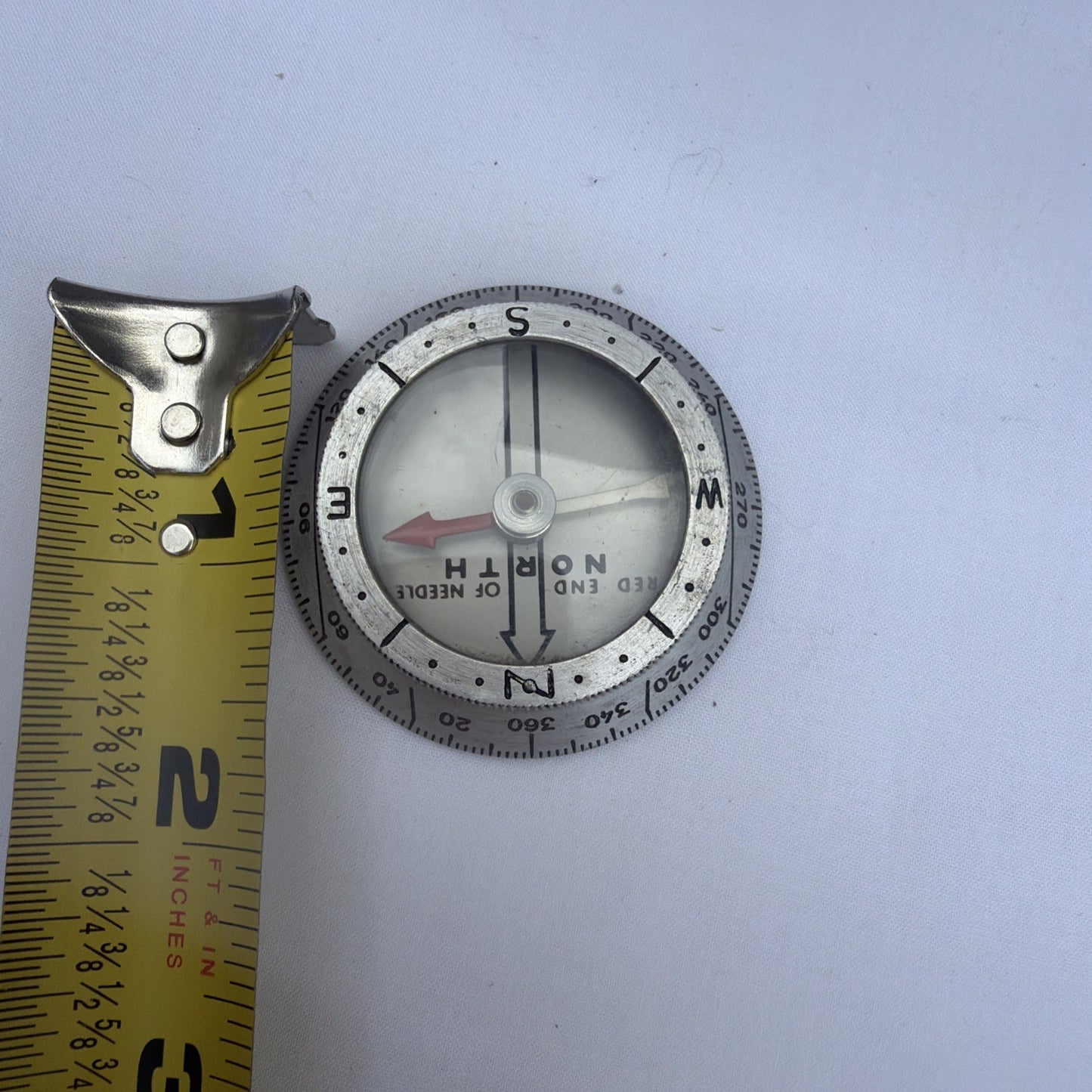 Vintage Drafting Mechanical Instrument Lot Model Airplane Engine Compass Magnet