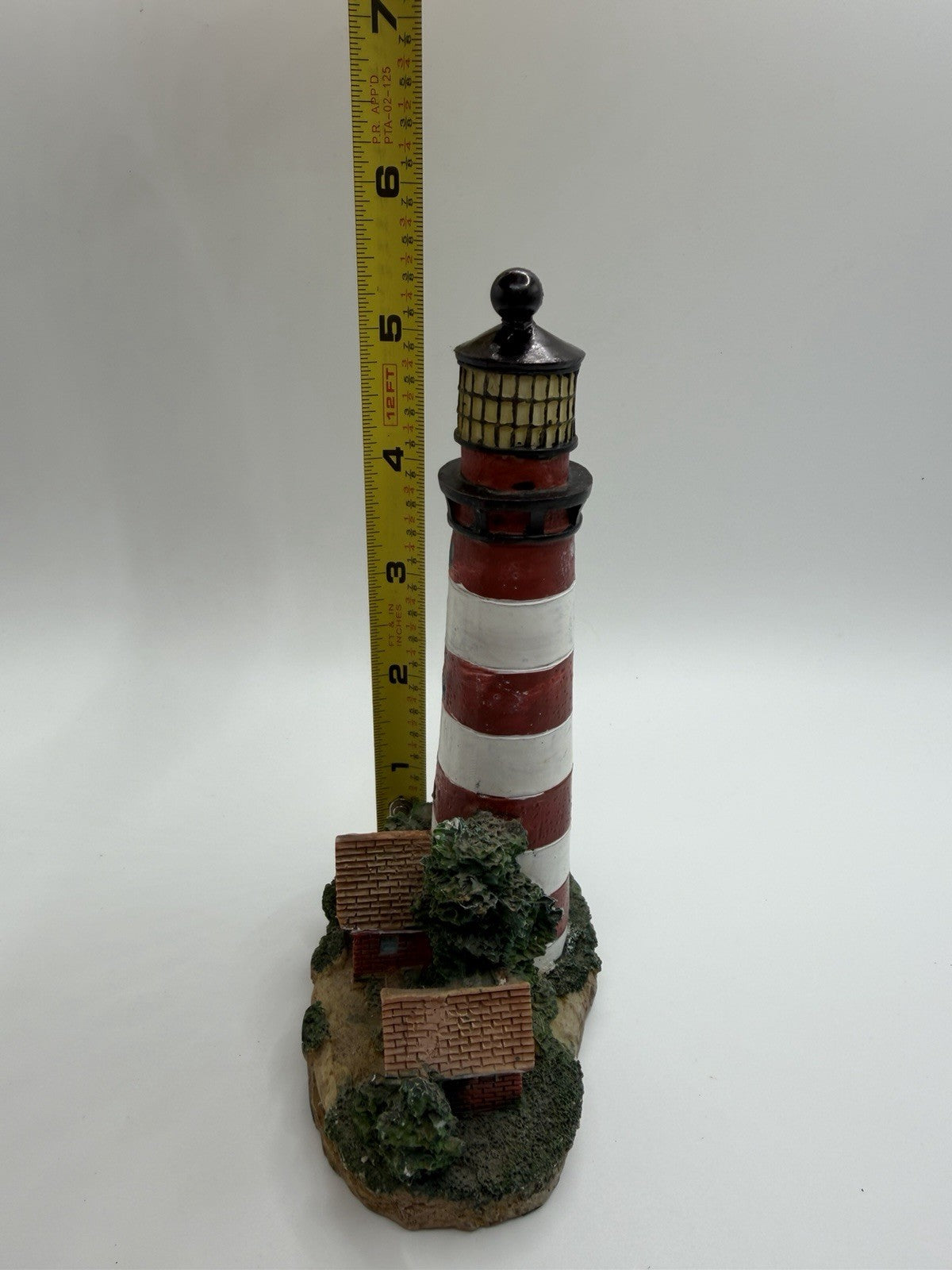 Assateague Light Virginia Lighthouse Figurine Resin Coastal Decor Souvenir