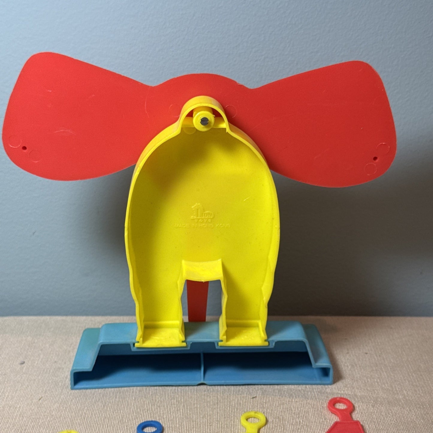 Vintage Mego Elephant Balancing Scale Learning Toy Hong Kong Complete Numbers