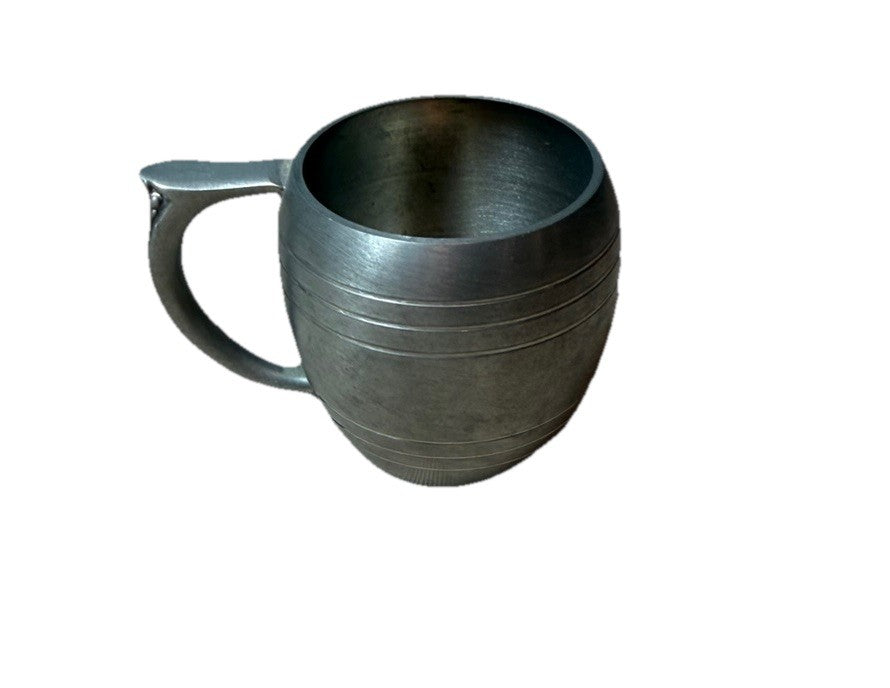 Vintage Preisner Pewter Miniature Mug 2126 Small Tankard Collectible 2"