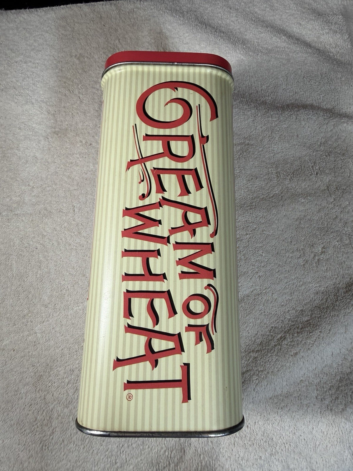 Nabisco Cream of Wheat Tin 1998 Empty Advertising Collectible Can