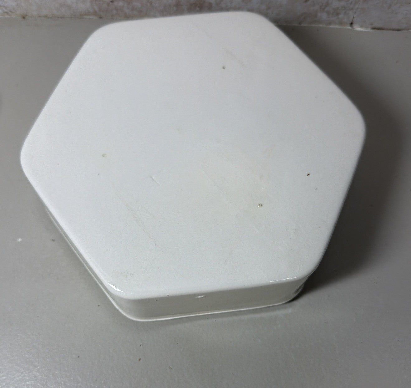 Vintage English Cottage Ceramic Sandland Ware Trinket Dish Vase Bowl England