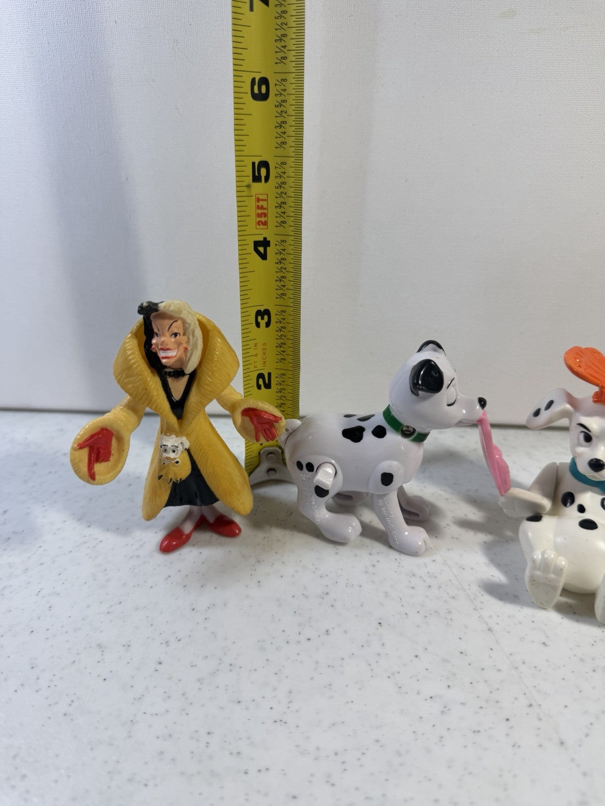 Disney 101 Dalmatians Happy Meal Toy Lot Vintage 1996 Figures Cruella 20 Pack