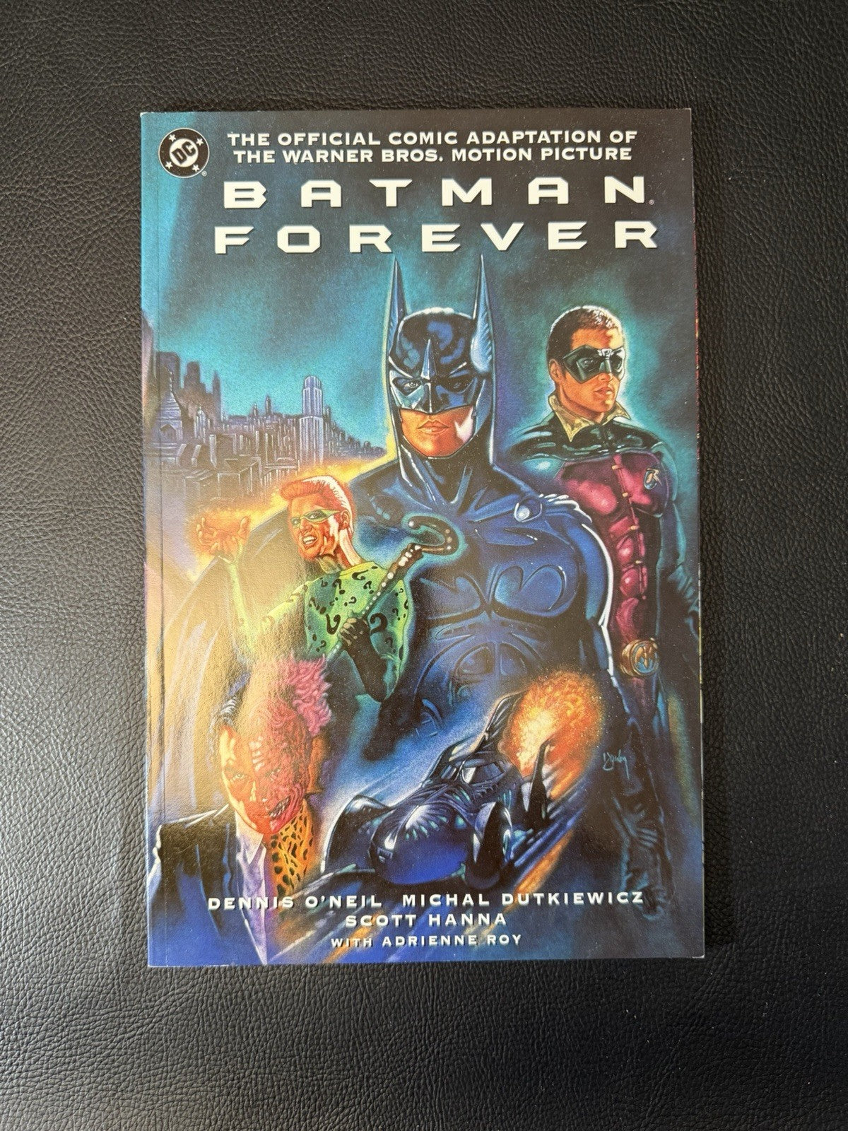 Vintage Batman Mixed Bundle Magazines Trading Cards Keychain