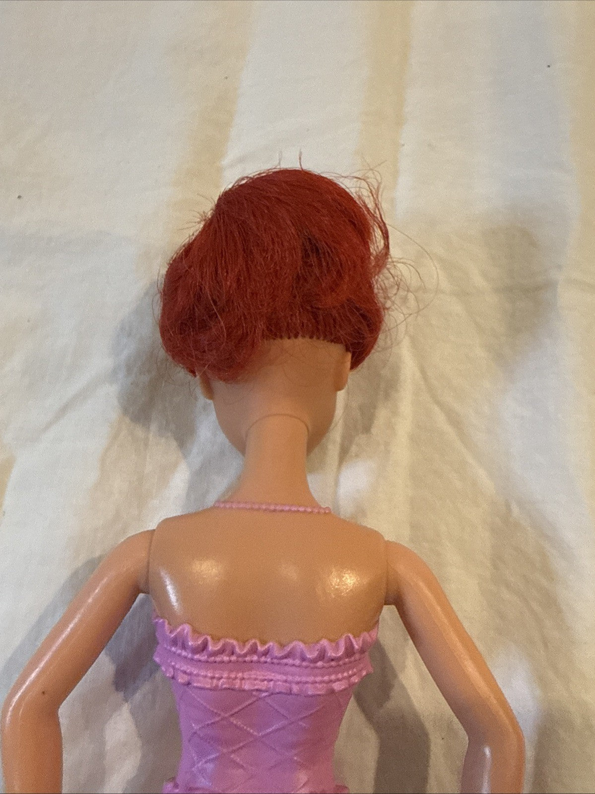 Lot of 4 Disney Princess Dolls Anna Tiana 2 Ariel With Outfits and Mermaid Tail