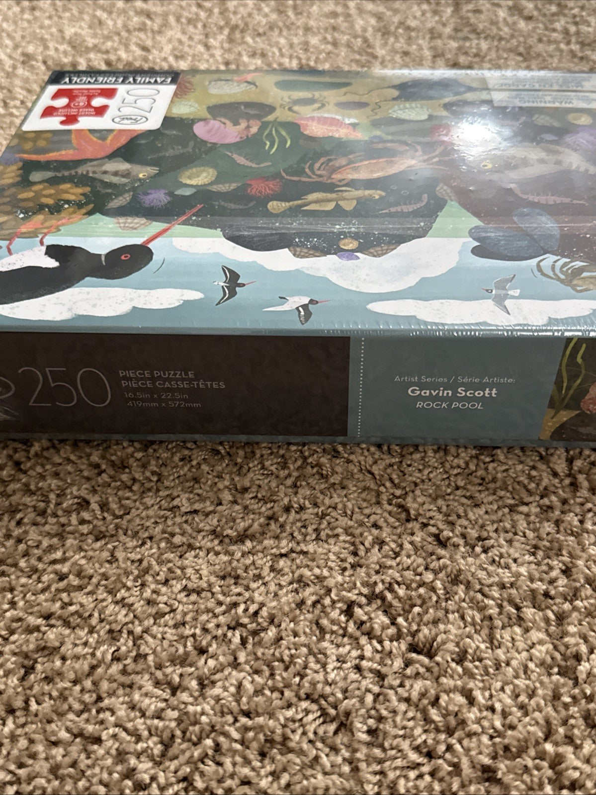 Lot of 2 New Puzzles Rock Pool 300pc Dream Landscape Bits and Pieces