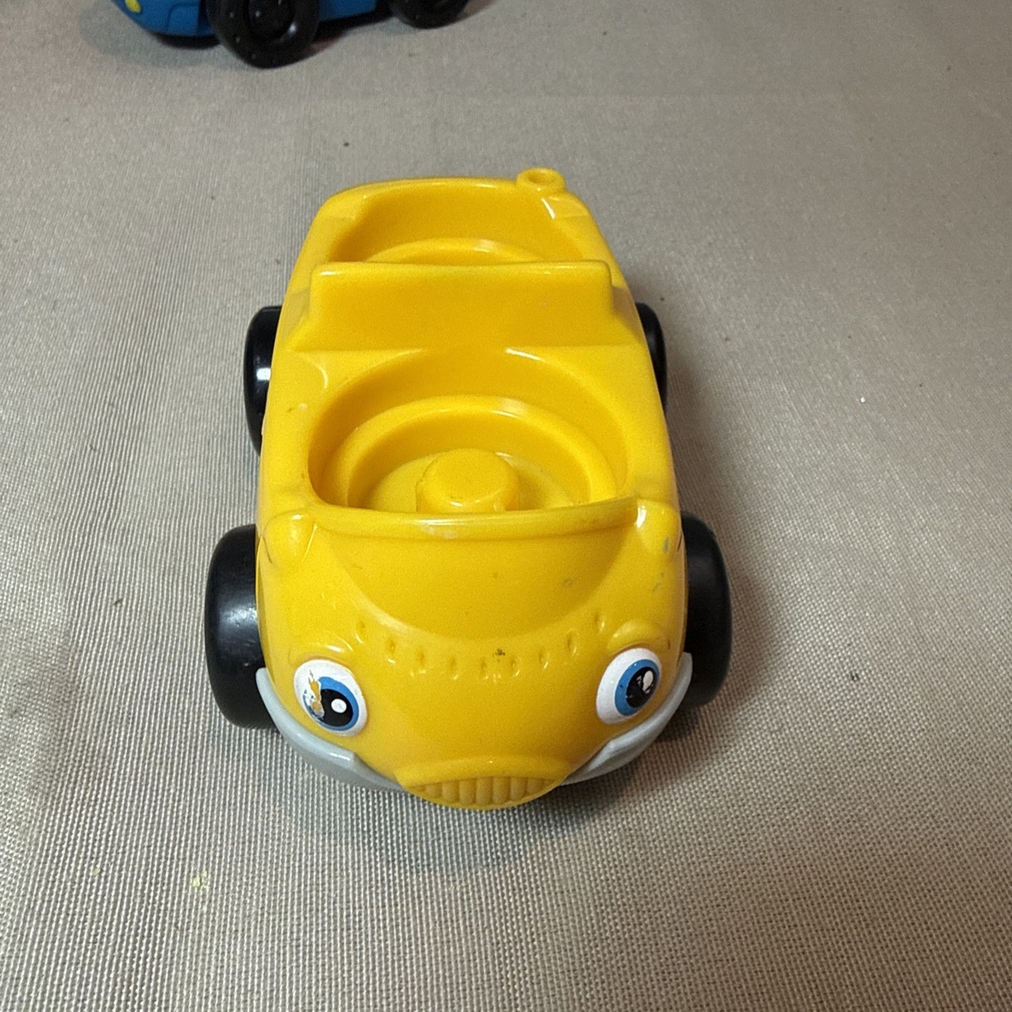 Fisher Price Little People Vehicle Lot Trolley Police Car Taxi Preschool Toys