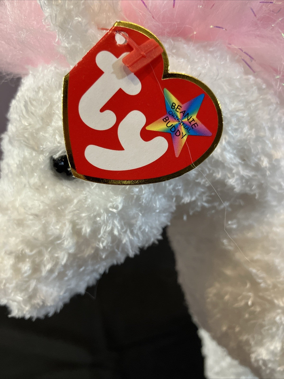 Ty Beanie Baby Enchanting Horse Plush MWMT Braided Mane