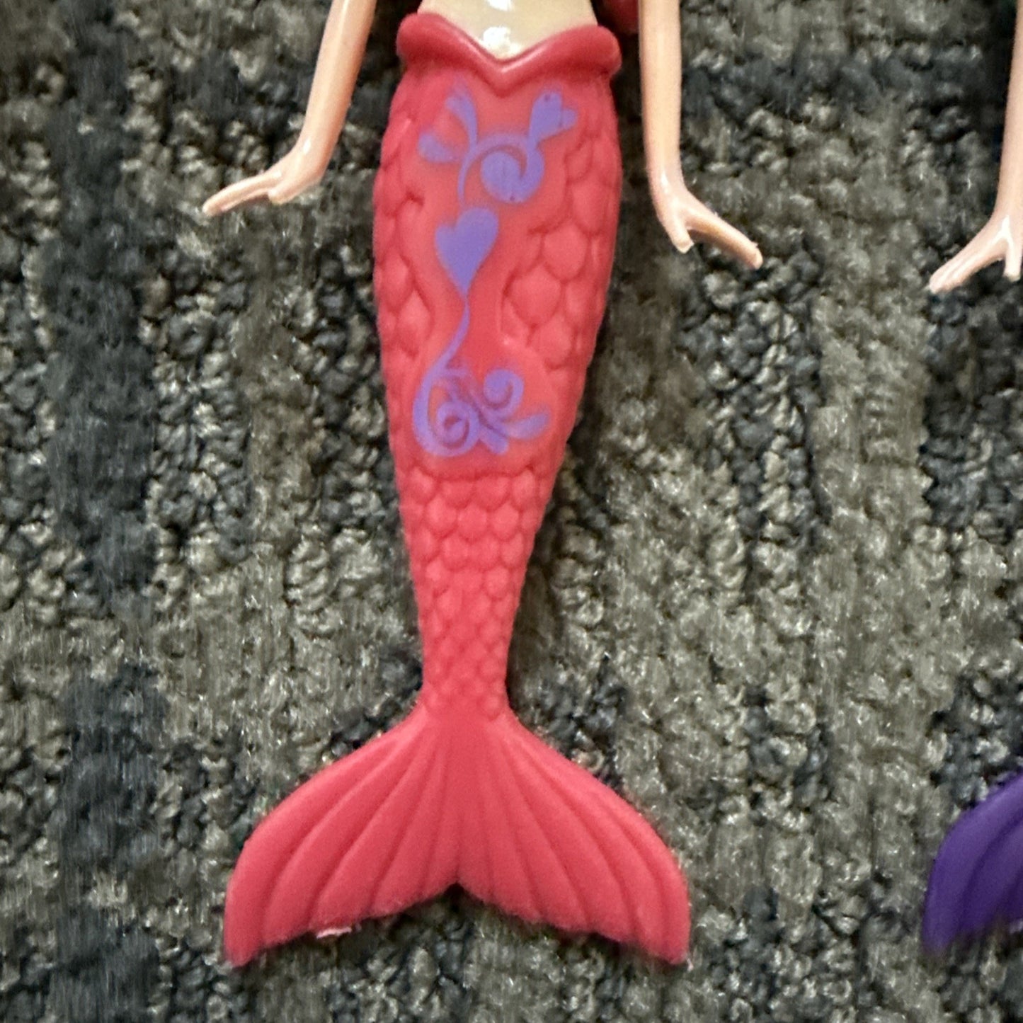Banzai Mermaid Dolls Spring Summer Magical Figures Lot of 2 Teal Purple Pink