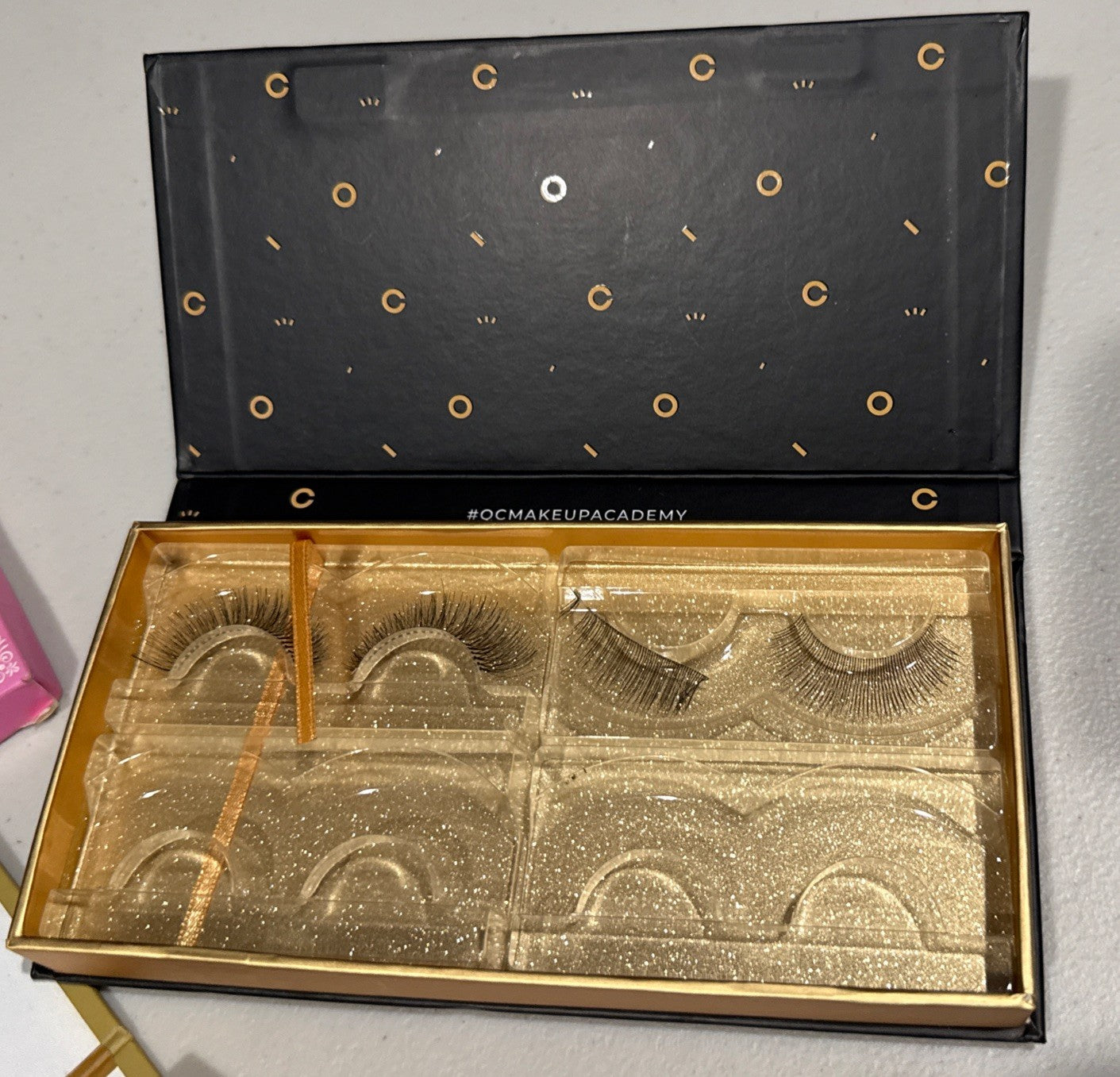 Lot of Fake Nails and Eye Lashes Beauty Bundle Assorted