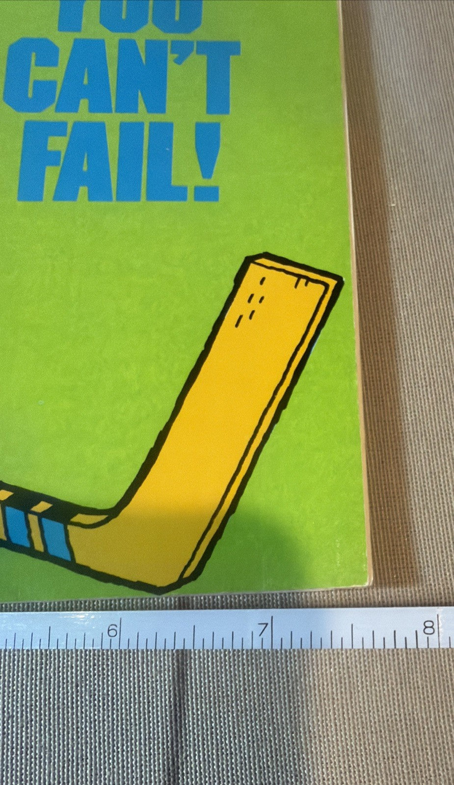 Vintage 1981 Sports Quiz You Can't Fail Unused Trivia Game Book