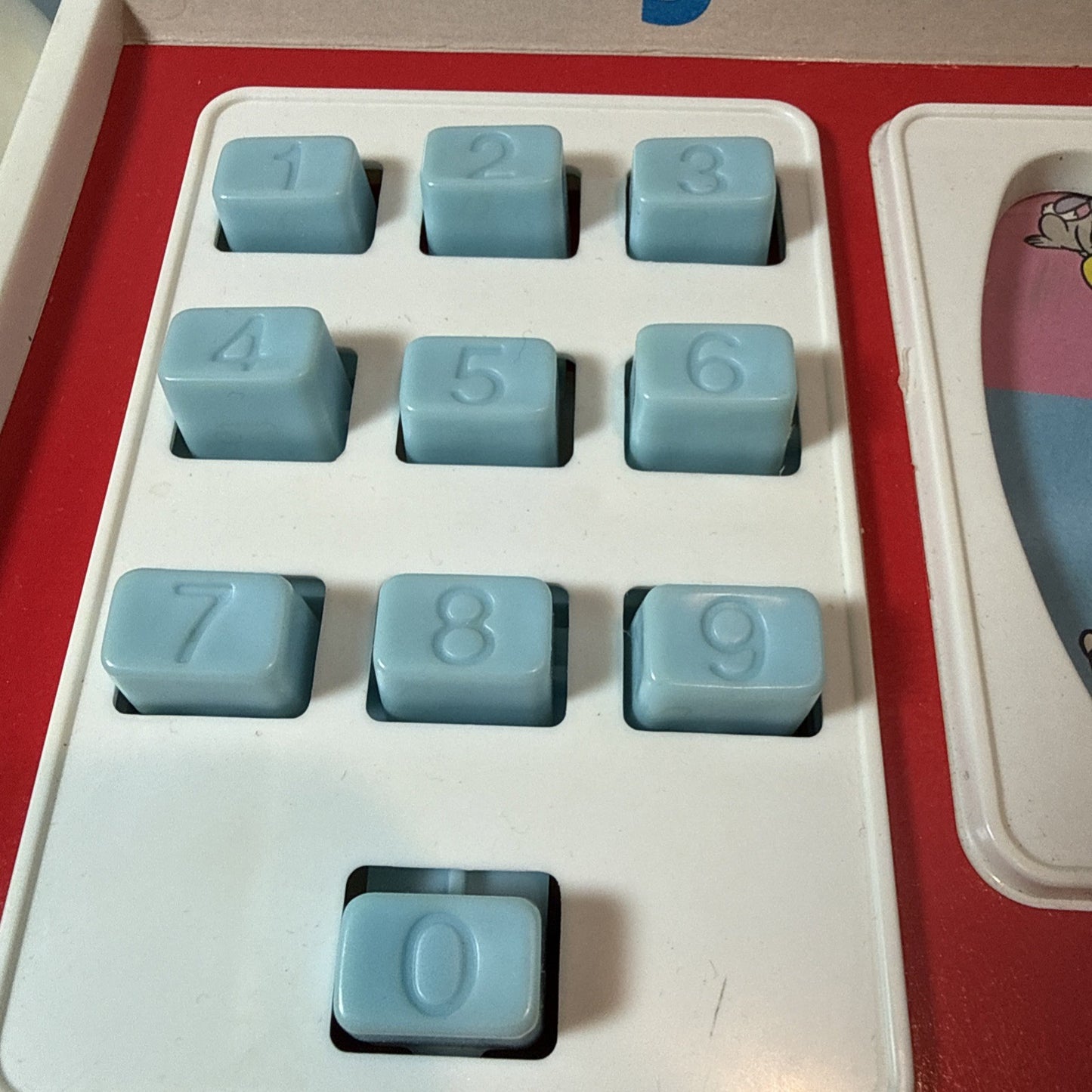 Vintage Walt Disney 1970s Hasbro Mickey Mouse Talking Phone - For Parts / Repair