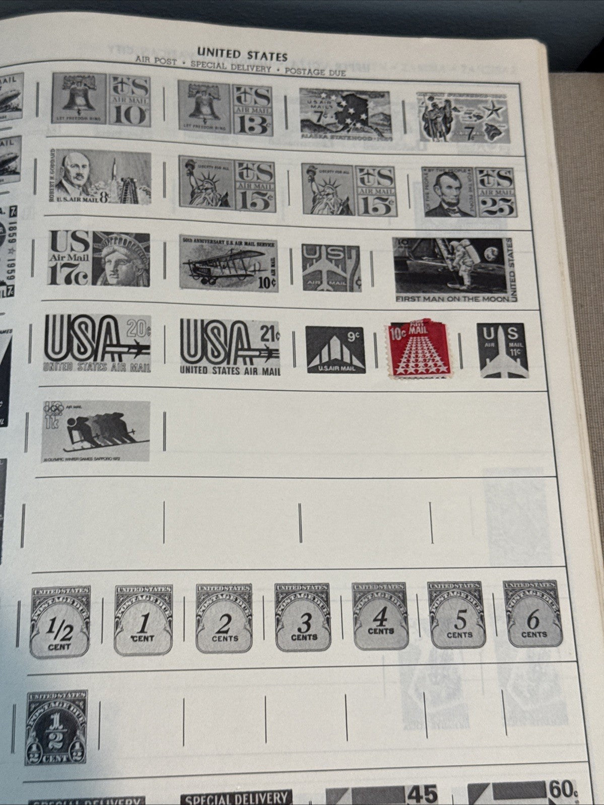 Vintage Stamp Collecting Lot Albums Harris Books American Worldwide Philately