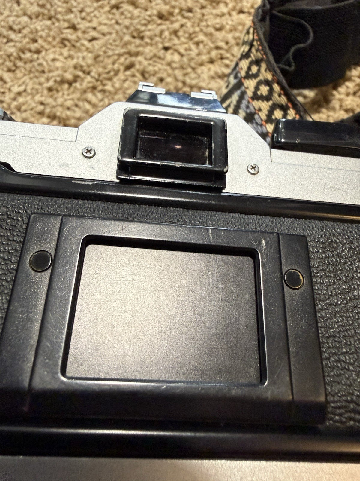 Canon AE-1 Program 35mm Film Camera Kit 50mm Lens Working with vintage case