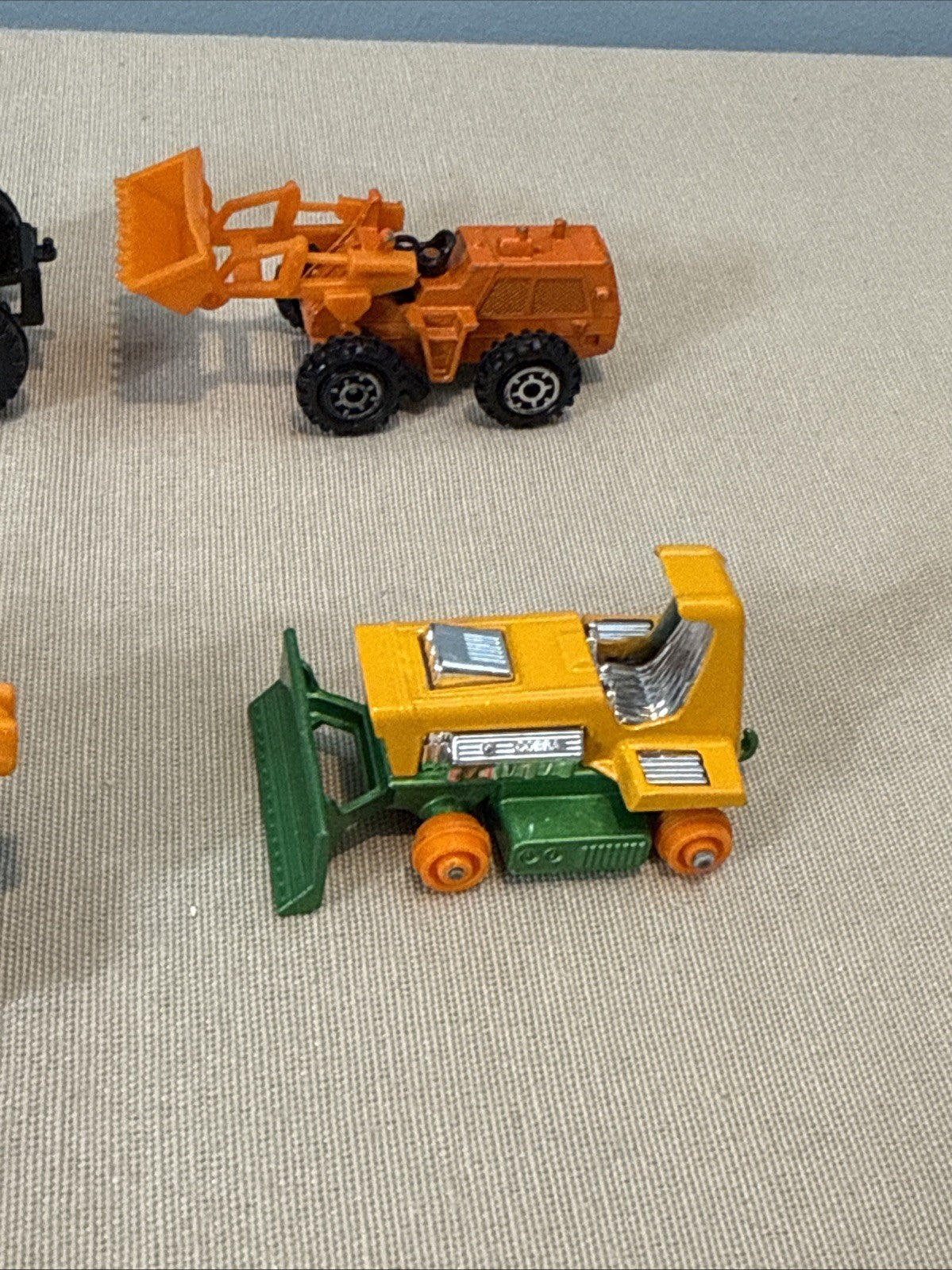Vintage Matchbox Lesney Superfast Construction Lot Rod Roller Tractor Forklift⁠