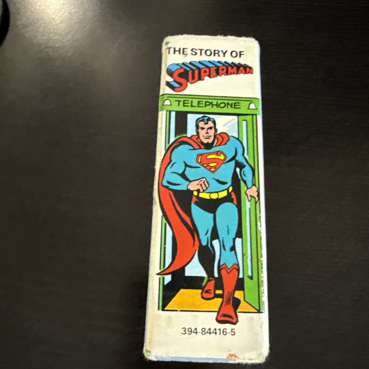 Vintage 1980 The Story Of Superman 4 Books by Random House DC Comics Mini Box