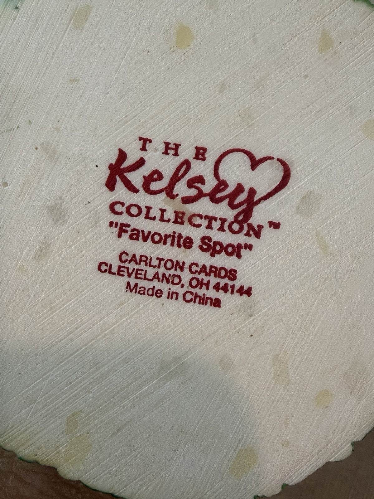 Vintage Dalmatian Puppy Figurine Kelsey Collection Resin Dog Statue