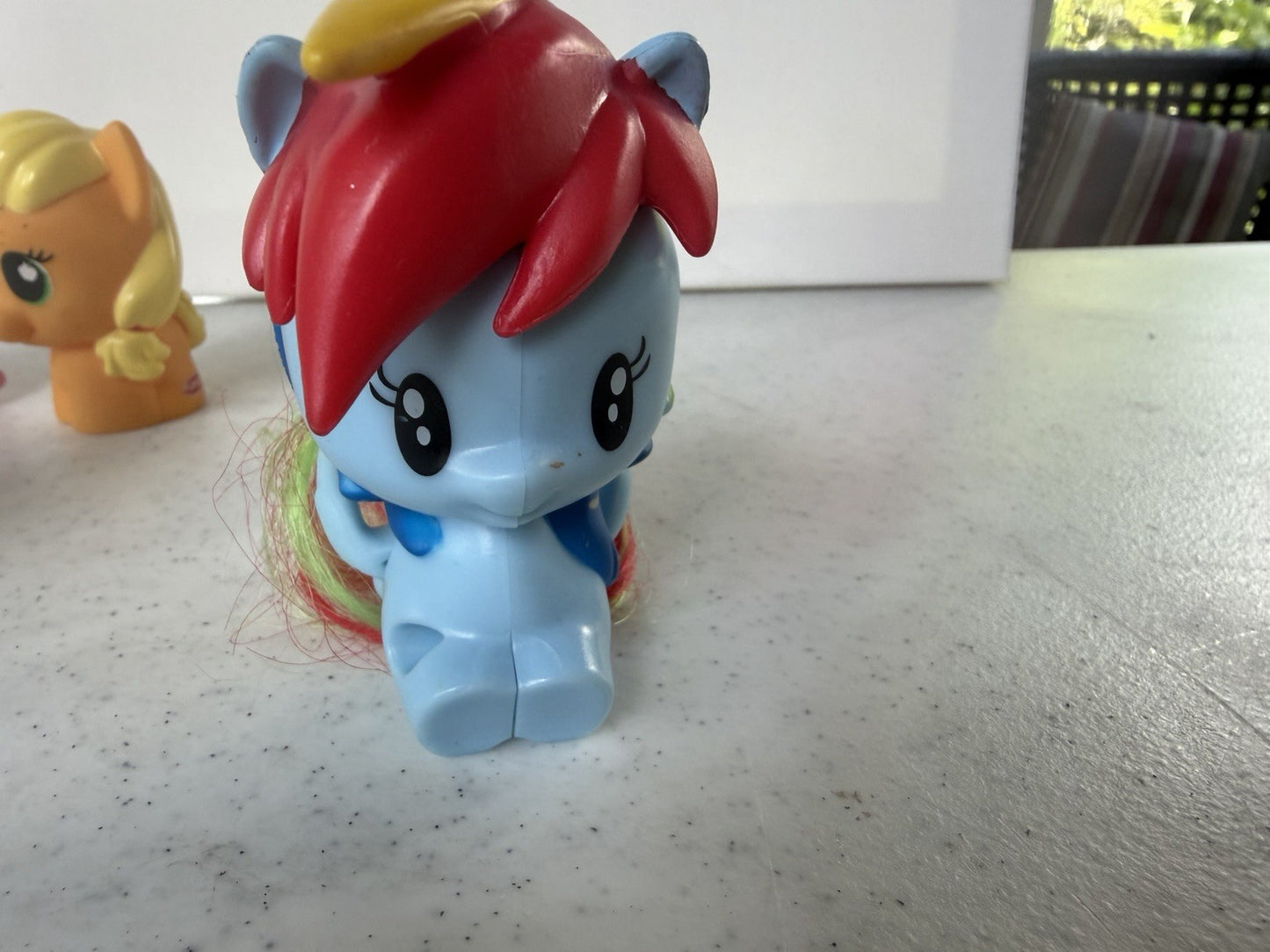 My Little Pony G4 Mini Figure Lot DJ Pon 3 Rainbow Dash Applejack Mixed