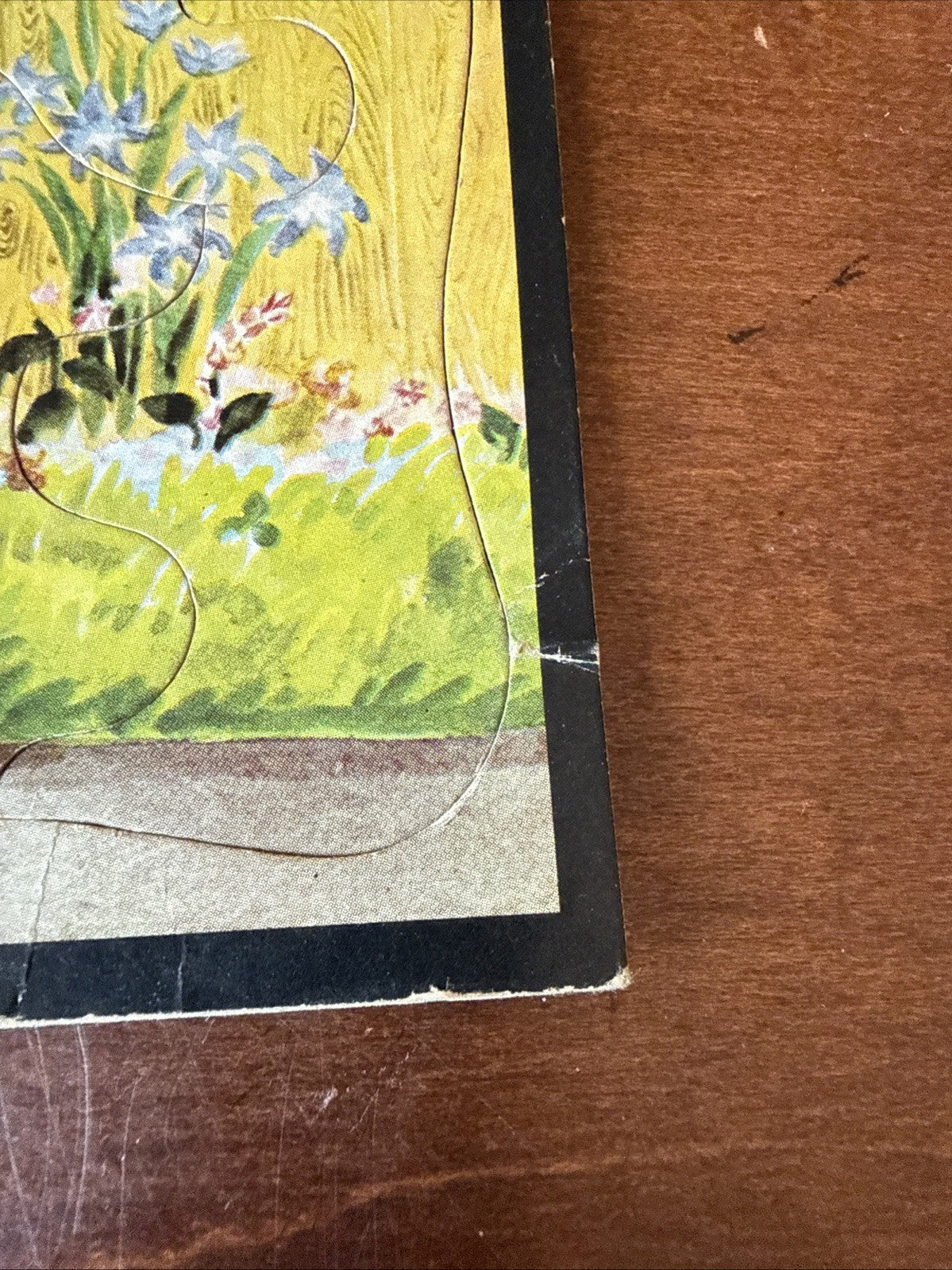 Vintage Whitman Boys and Girls Puzzle 1950s Complete Puzzle 7.5x7.5"