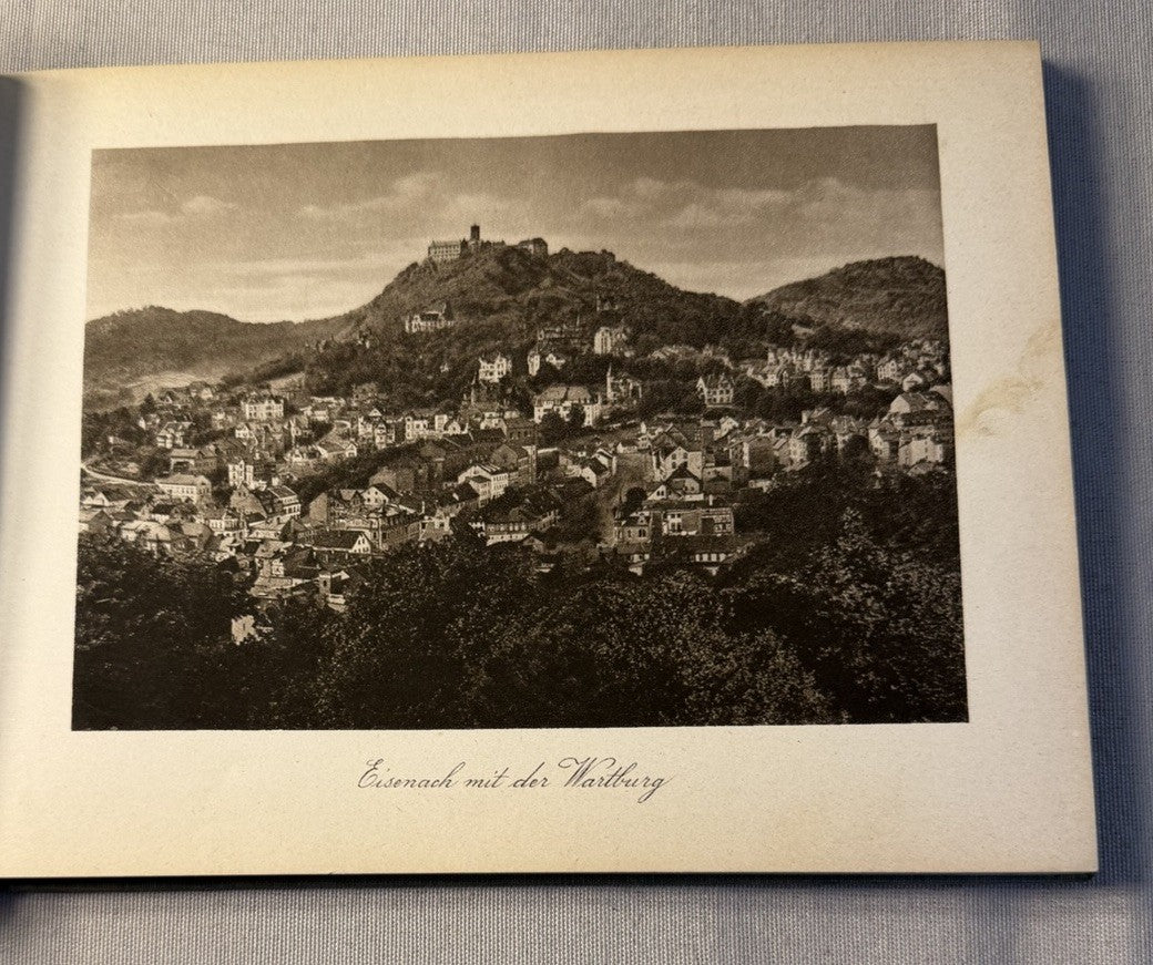 Vintage 1930s Thüringerland Germany Photo Book Band 1 50 Pictures Thuringia