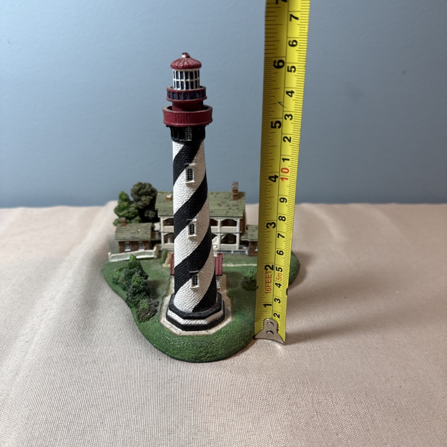 Danbury Mint St Augustine Light Station Lighthouse Florida Collectible Figurine