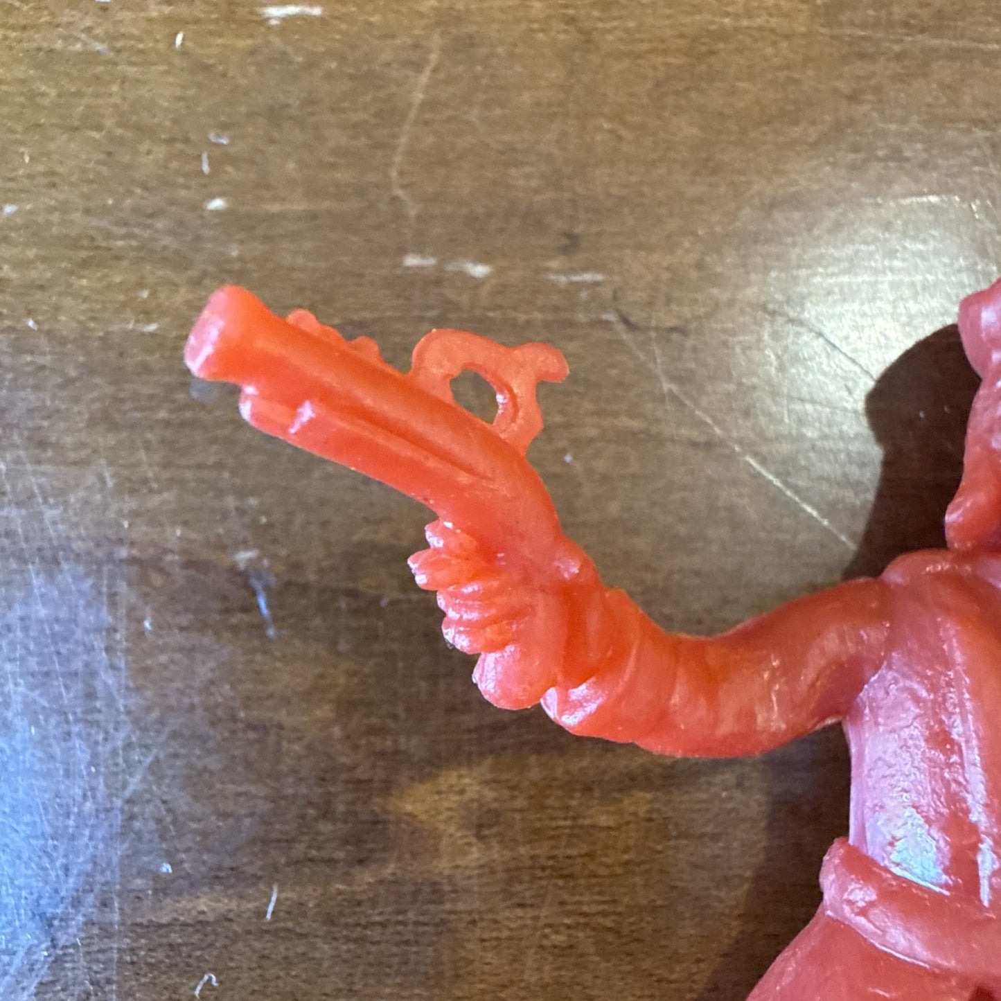 Vintage MPC Pirates Red Plastic Figures Lot of 2 Toy Soldiers
