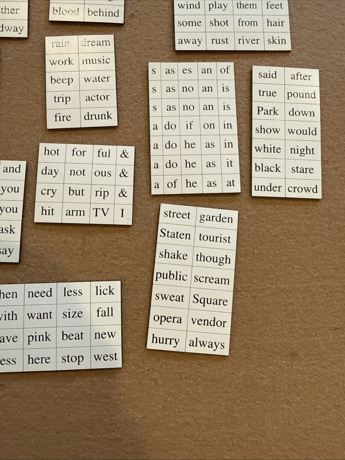 Magnetic Poetry Kit New York City Edition, Near Complete, NYC Theme Word Magnets