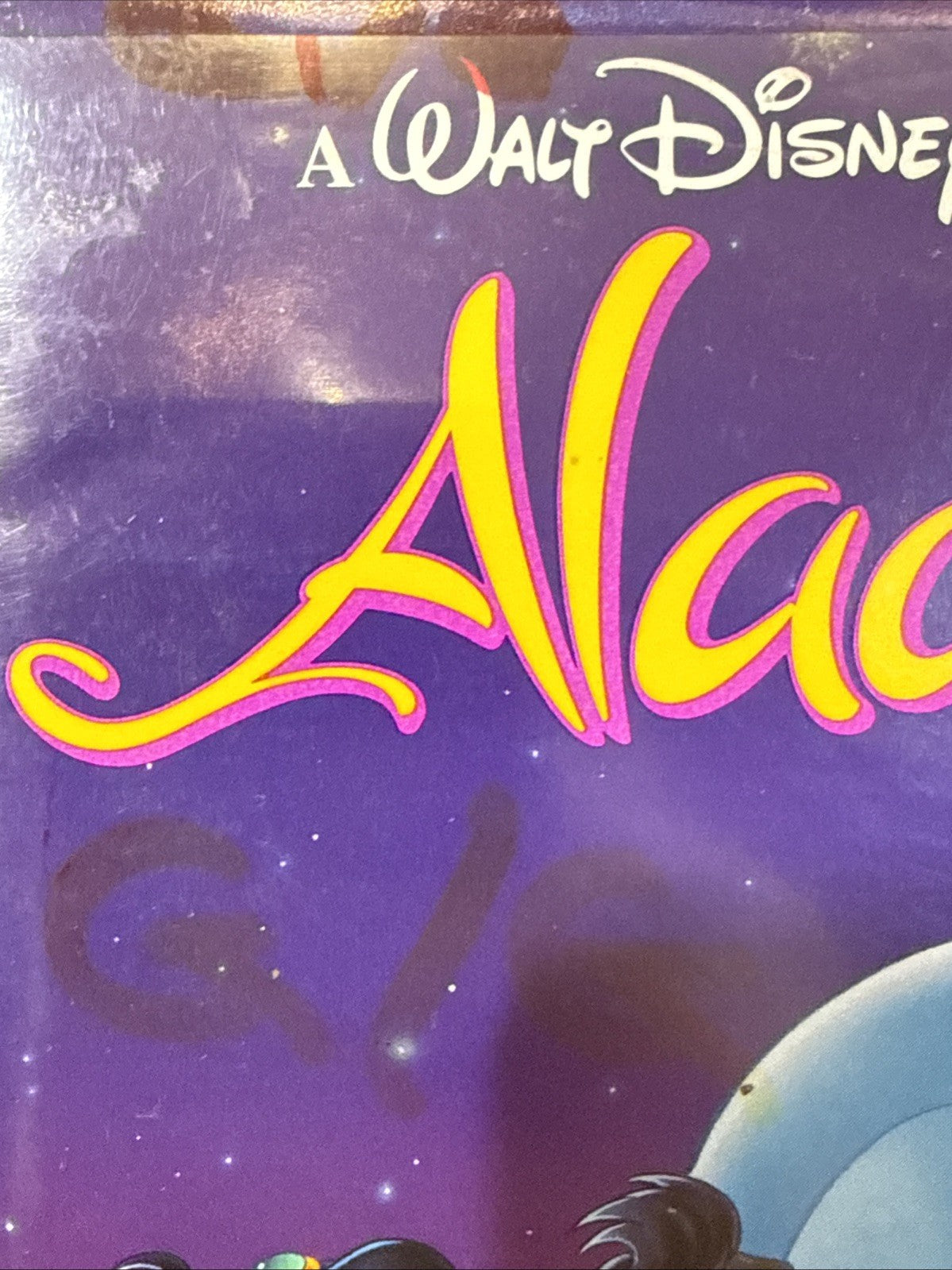 Disney Aladdin VHS Lot Return of Jafar Animated Movie Tapes