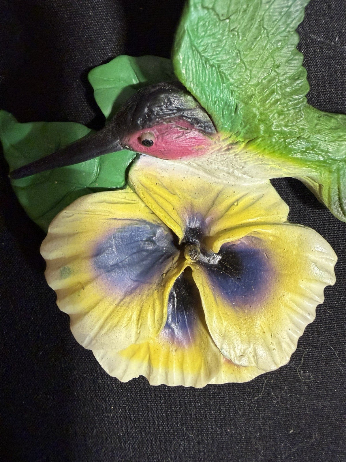 Hummingbird Nature Wildlife 3D Rubber 3” X 3-1/2” Refrigerator Fridge Magnet
