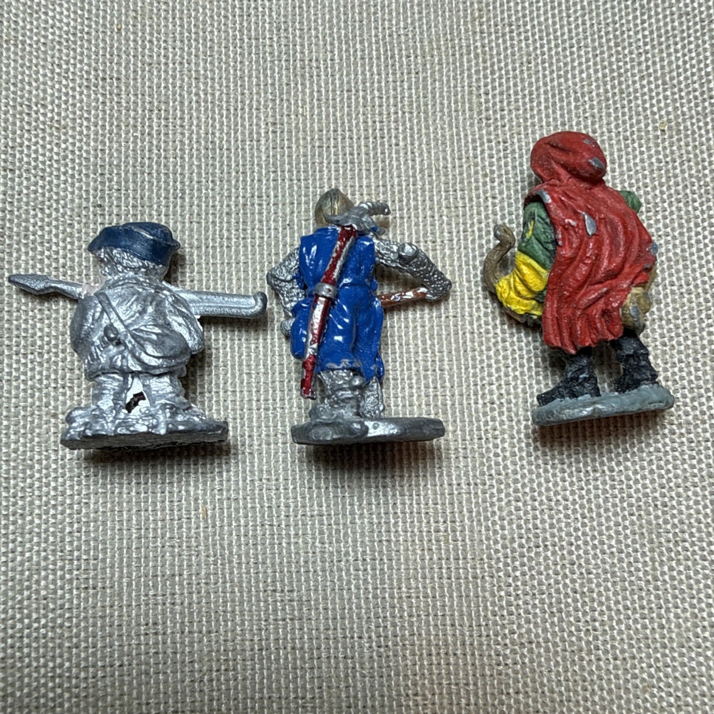 Vintage Metal D&D RPG Miniature Bulk Lot Of 16 Oldhammer Citadel Wizards Elves