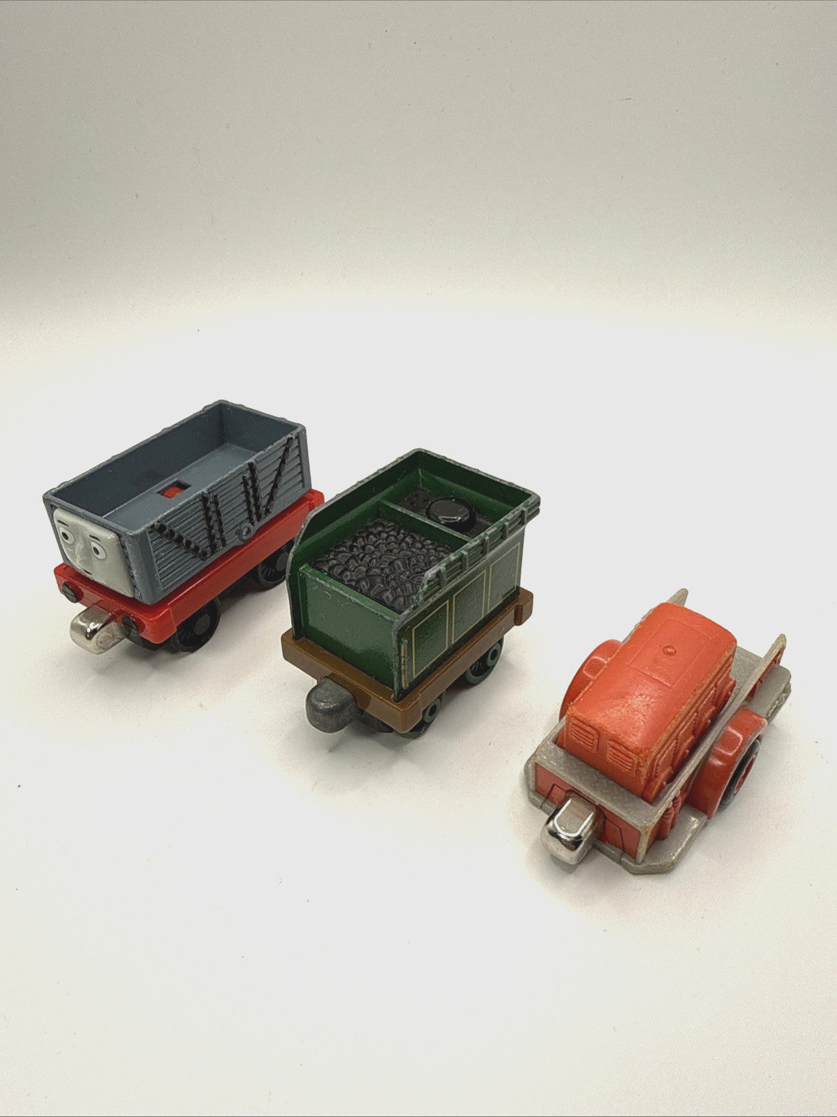 Thomas Take Along Train Cars Lot of 3 Tenders Learning Curve Diecast