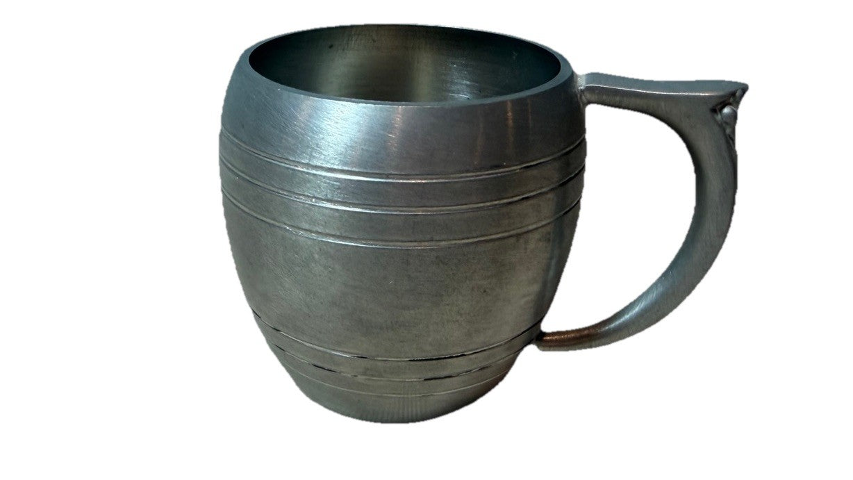Vintage Preisner Pewter Miniature Mug 2126 Small Tankard Collectible 2"