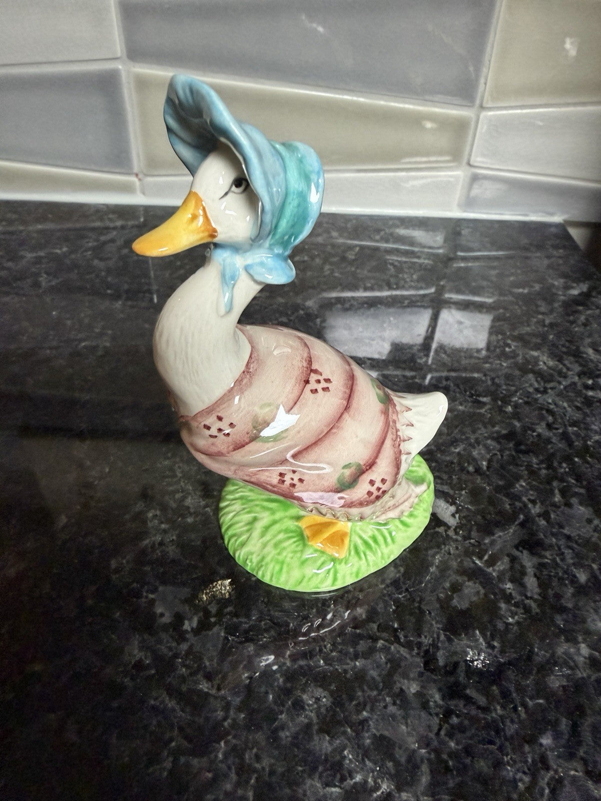 John Beswick Beatrix Potter Figurine Lot Jemima Puddleduck Mrs Rabbit Boxed