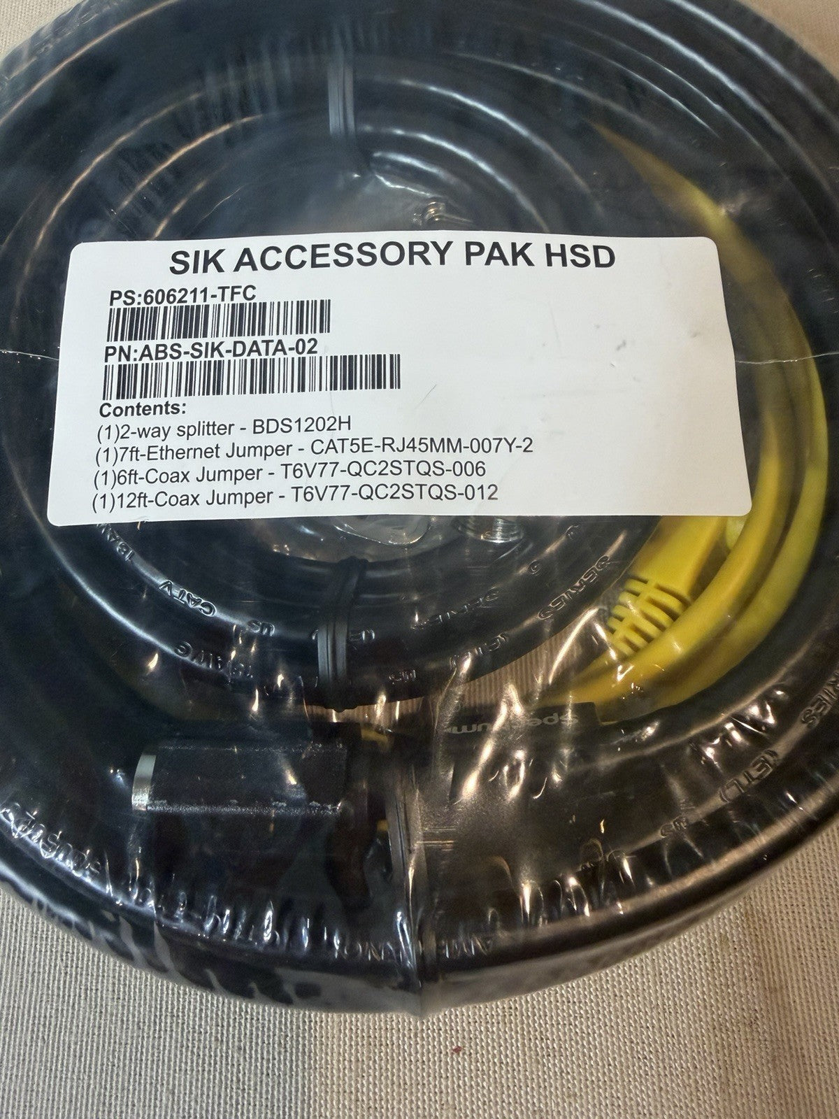 Amphenol Spectrum SIK Accessory Pack HSD Cable Splitter Kit Sealed New