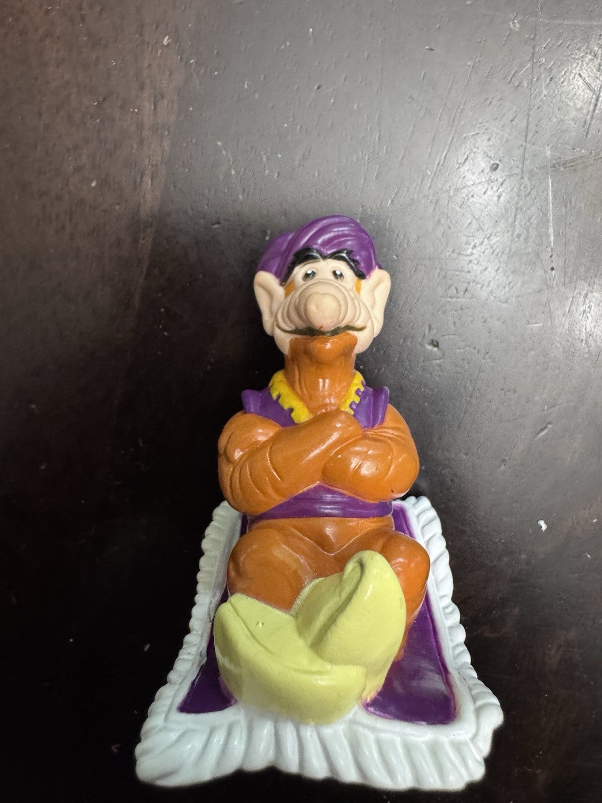 1990 Wendy's Kids Meal ALF Lot Of 4 Toys Construction Worker Knight Genie Romeo