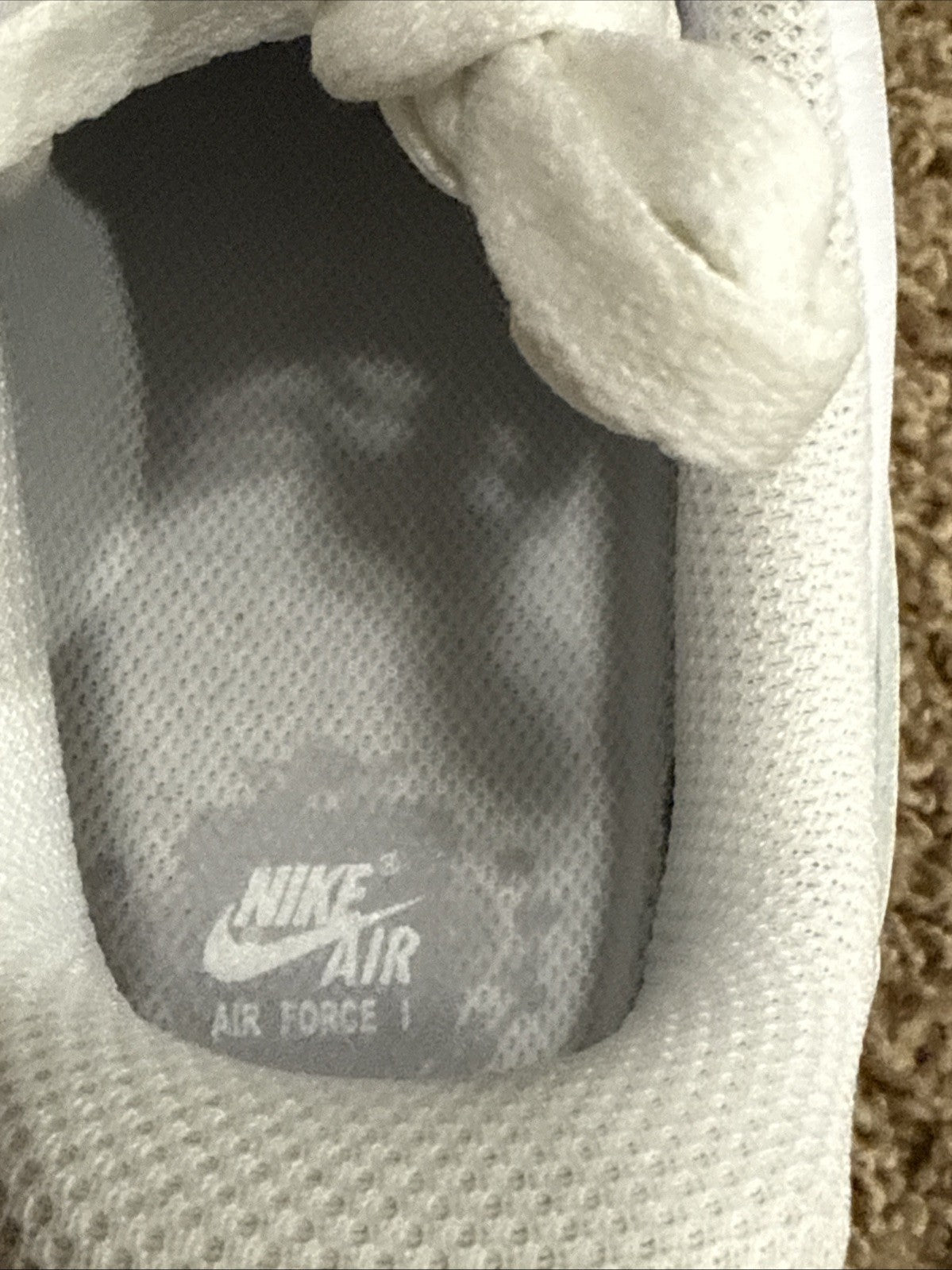 Nike Air Force 1 Low White Size Women's Sneakers DD8959 100 - Size 10.5