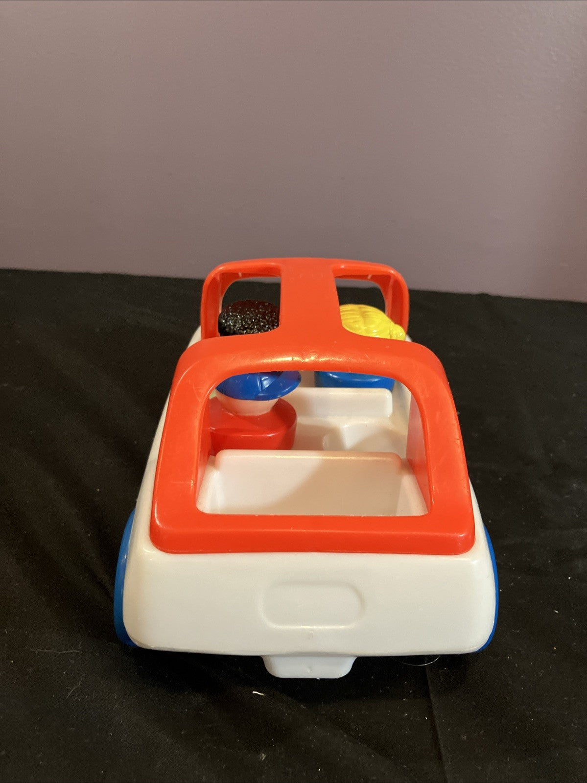 Vintage Little Tikes Toddle Tots Family Car Push Toy Figures 1980s