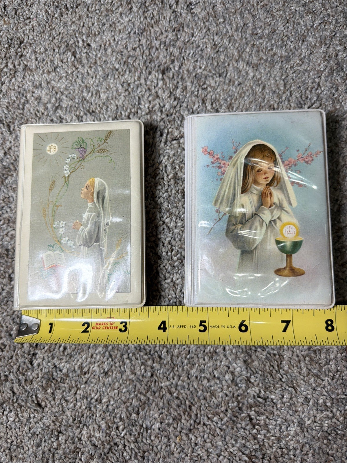 Blessed Trinity Missal First Holy Communion Padded Books 1972 1973 Set