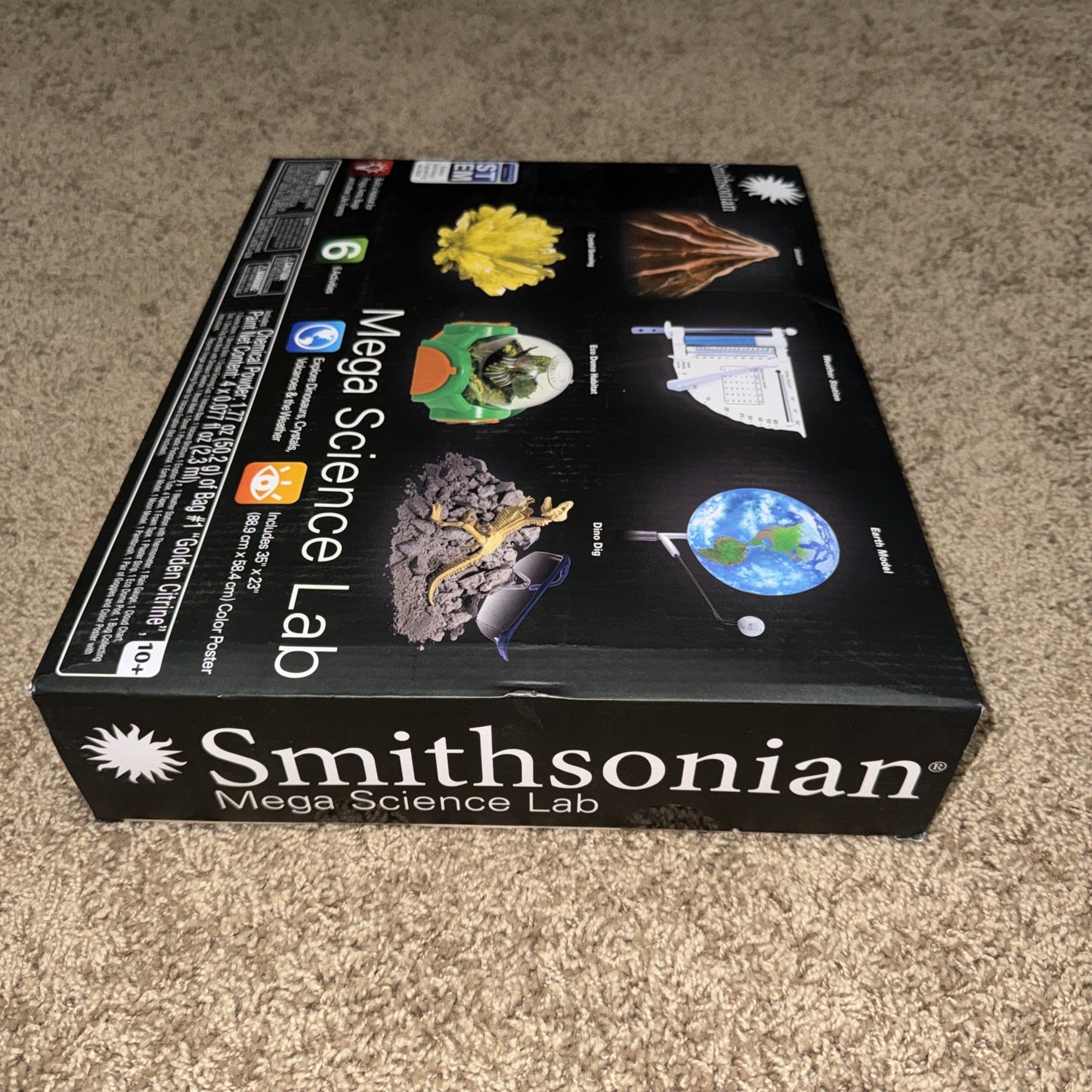 Smithsonian Mega Science Lab Kit Set 6 Activities  SEALED NEW