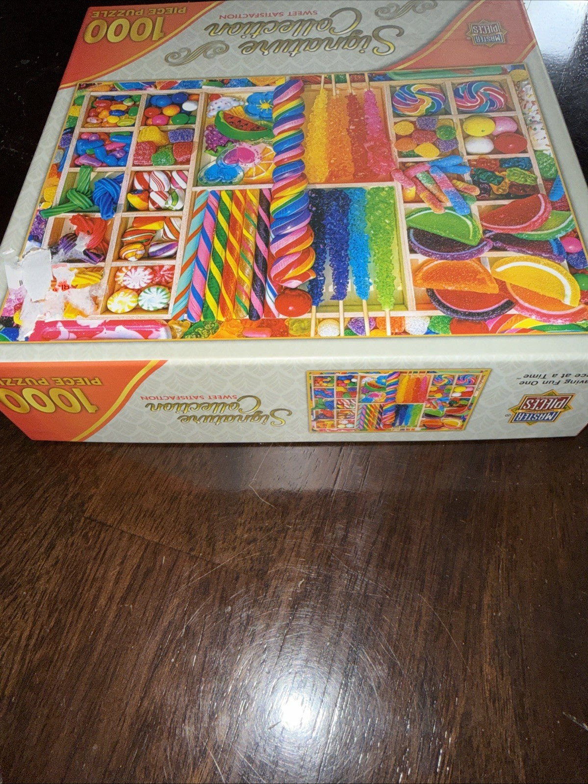 MasterPieces Jigsaw Puzzle Lot of 2 1000 pieces Wild Sweet Satisfaction