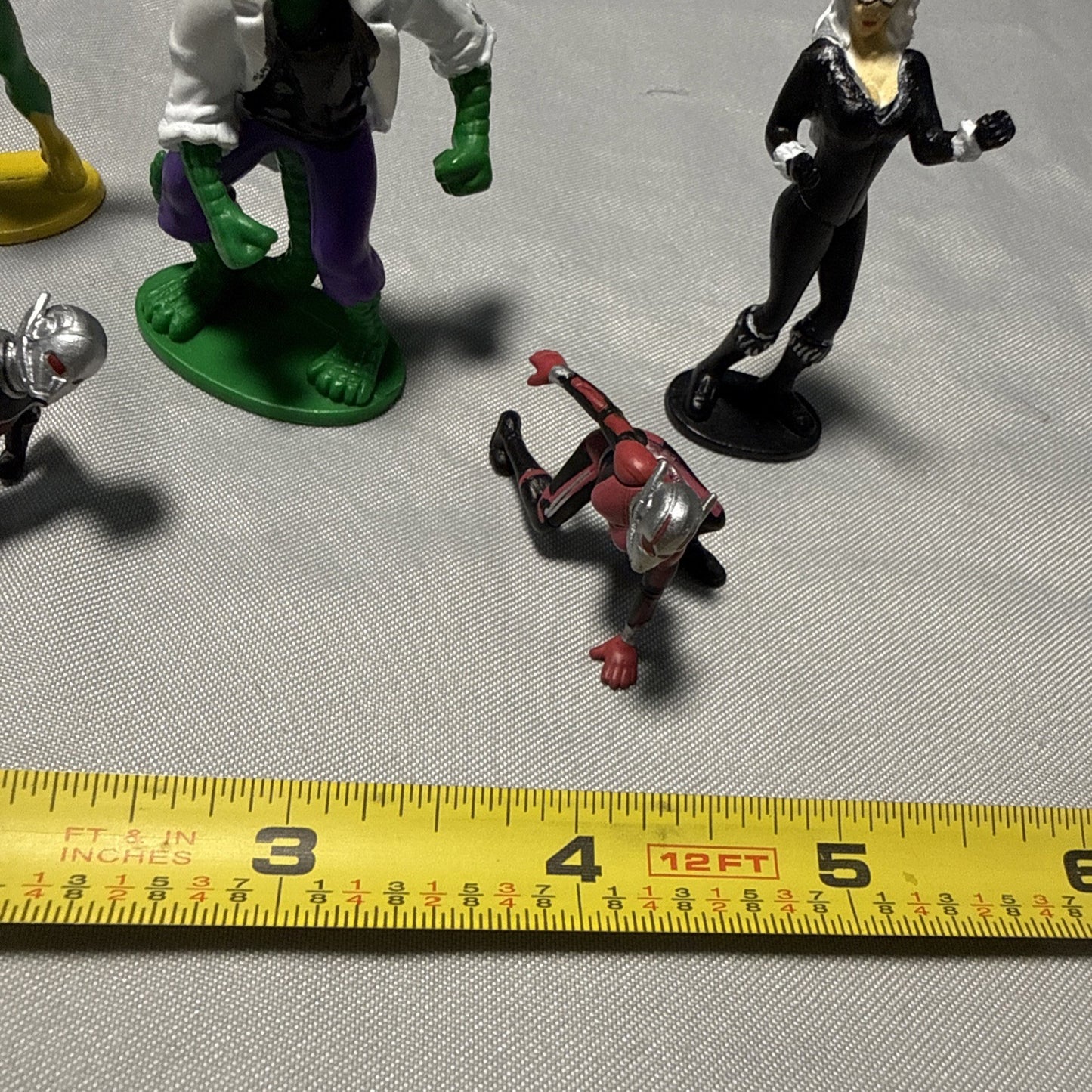 Marvel Nano Figures Lot Electro Lizard Ant Man Die Cast Mini Figures
