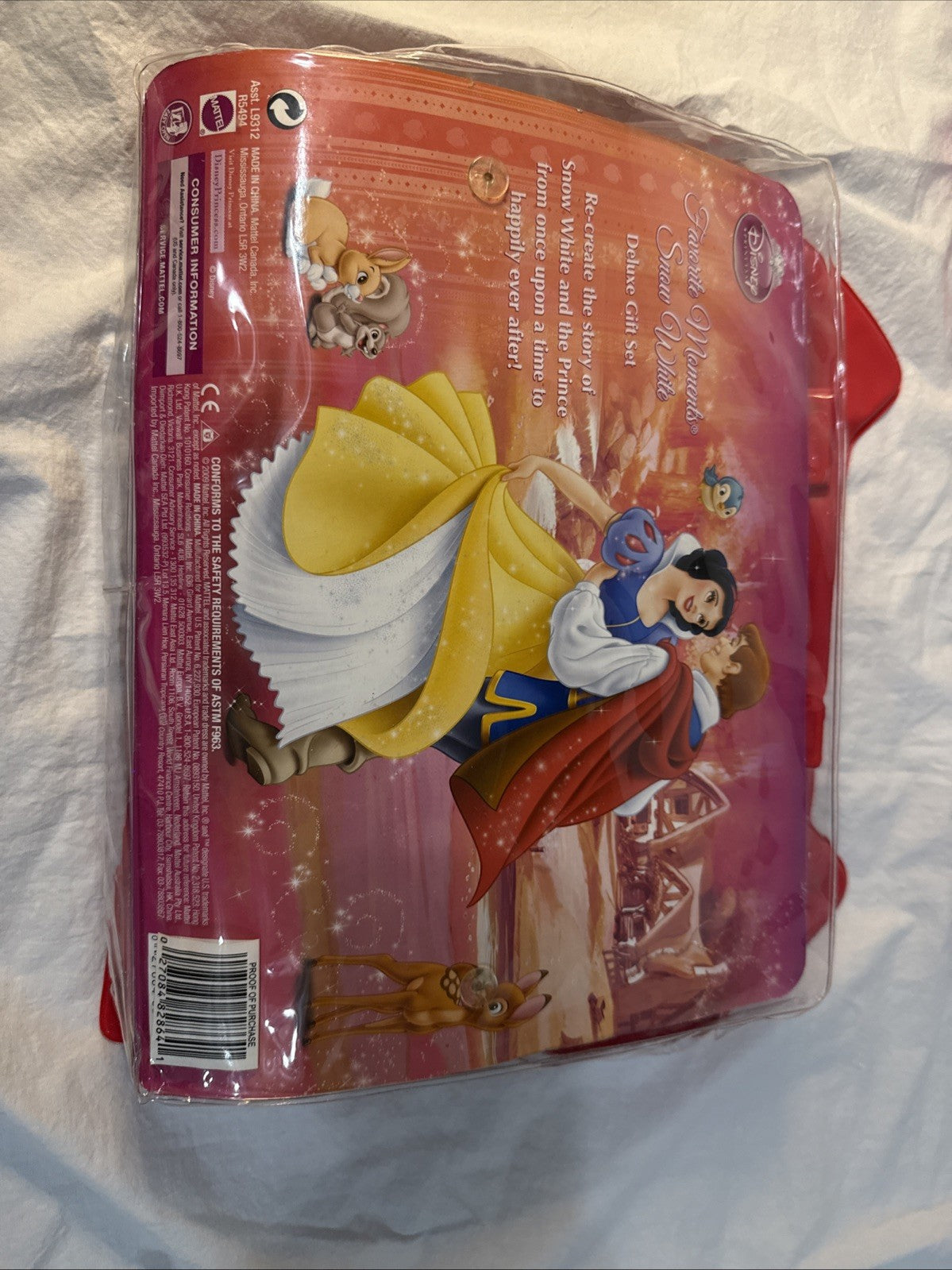 Disney Princess Snow White Deluxe Gift Set 2009 Figures Prince Horse Dwarfs