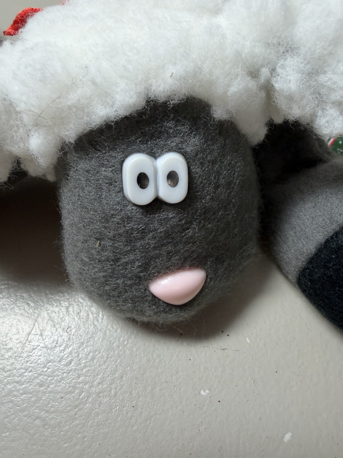 Vintage 1985 Hallmark Sherman Sewn Toy Plush Lamb Sheep Stuffed Animal NWT
