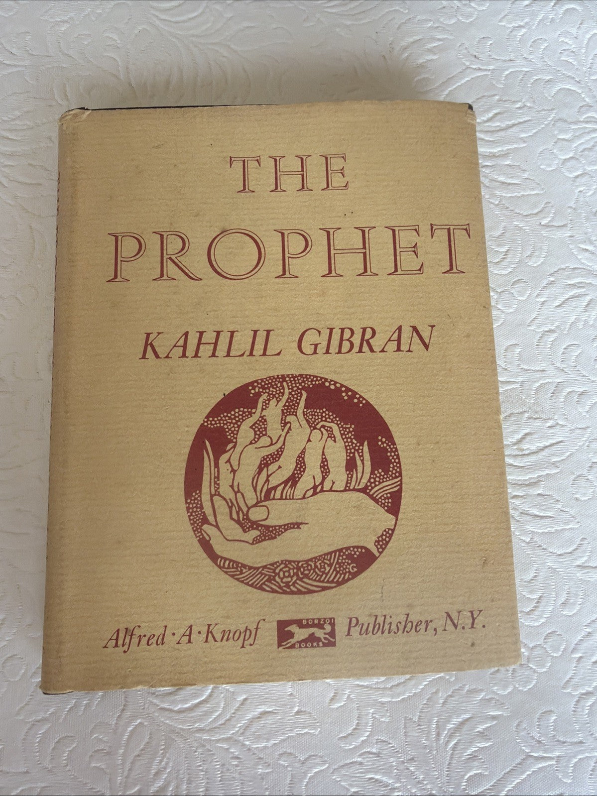 The Prophet Kahlil Gibran 1967 Pocket Edition Book Dust Jacket Spiritual Fiction