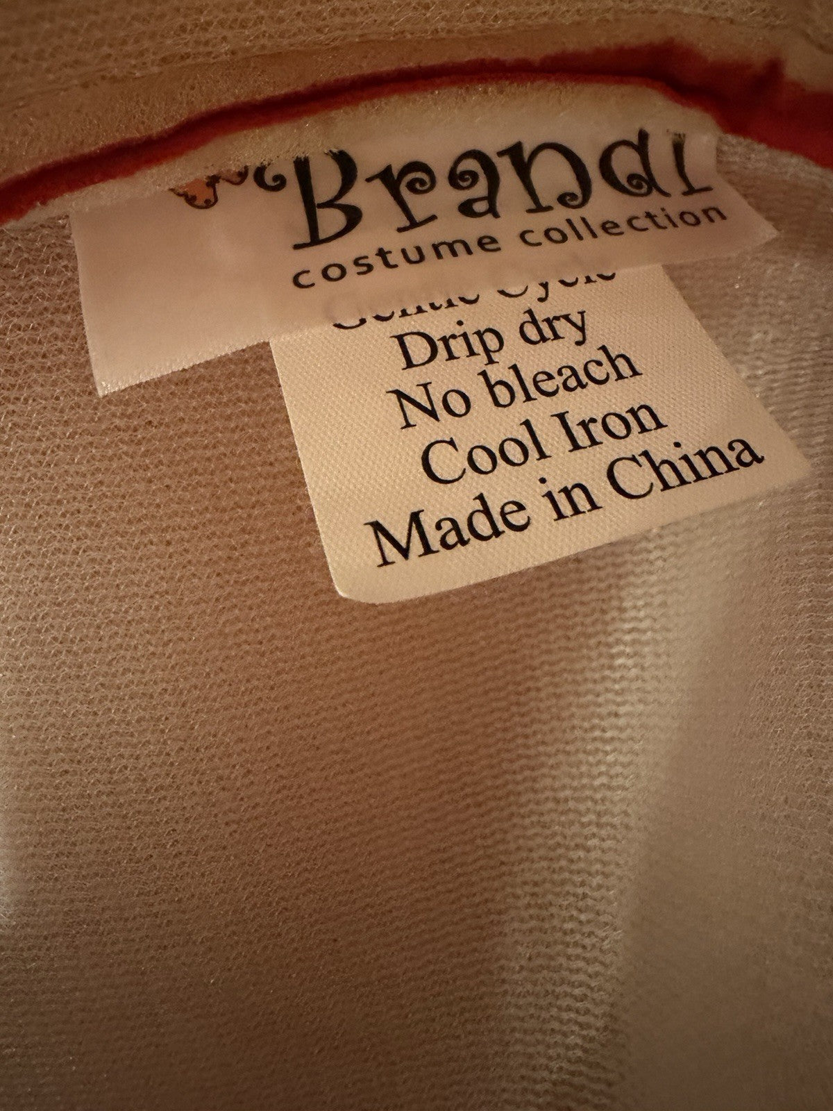 Brandai Sriracha Hot Sauce Costume Adult Red Tunic Green Hat Halloween Outfit