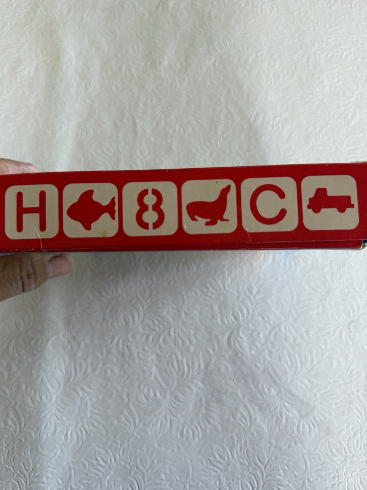 Vintage Tuppertoys Stencil Art Plastic Template Set Boxed Tupperware Creative