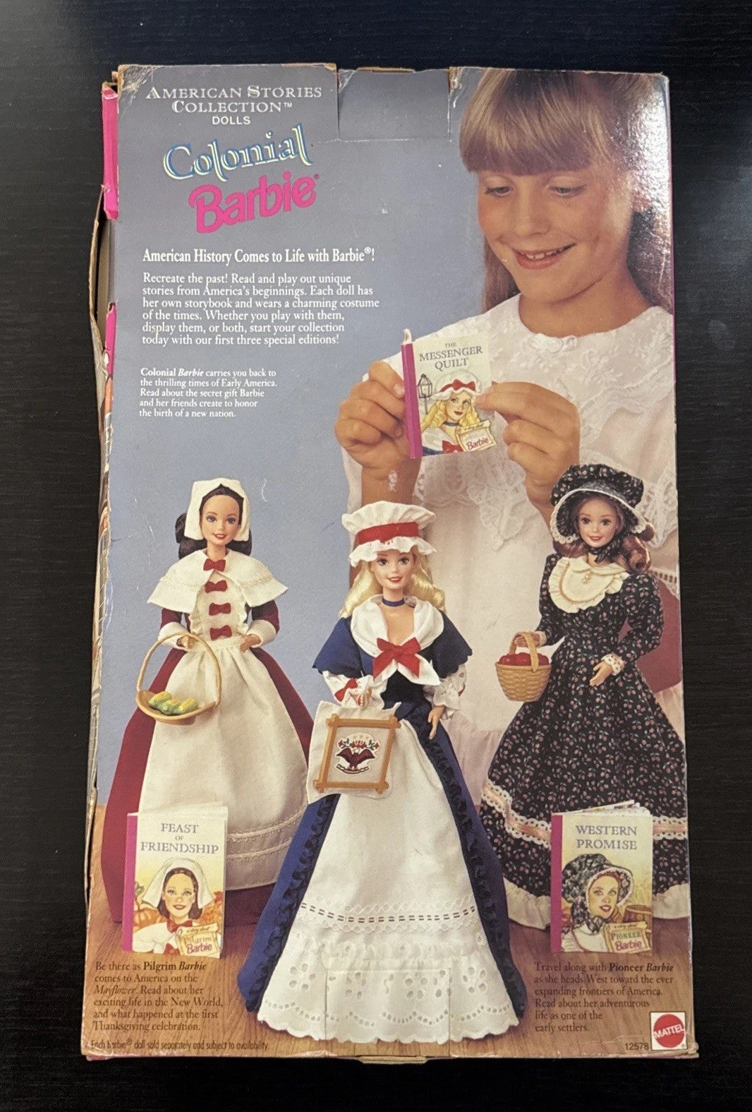 1994 Special Edition Colonial Barbie Doll NRFB Vintage Inspired Outfit
