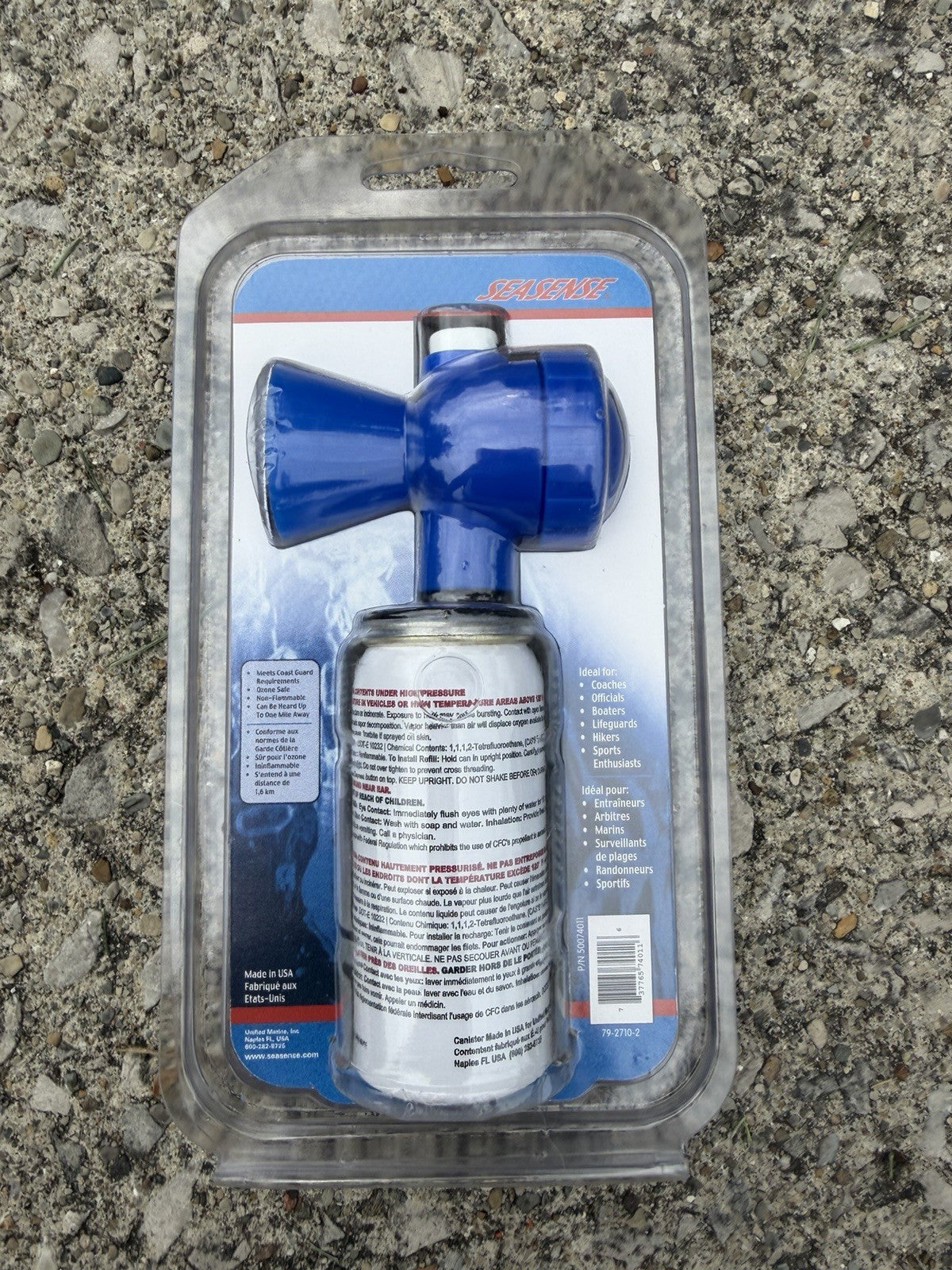 SeaSense Marine Sport Hiking Air Horn 1.4 Oz Emergency Signal New